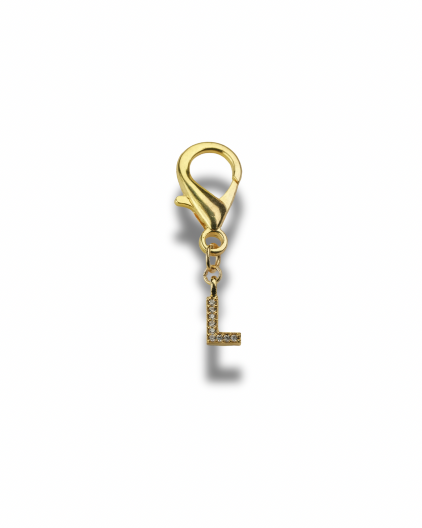 Golden Initial Charm