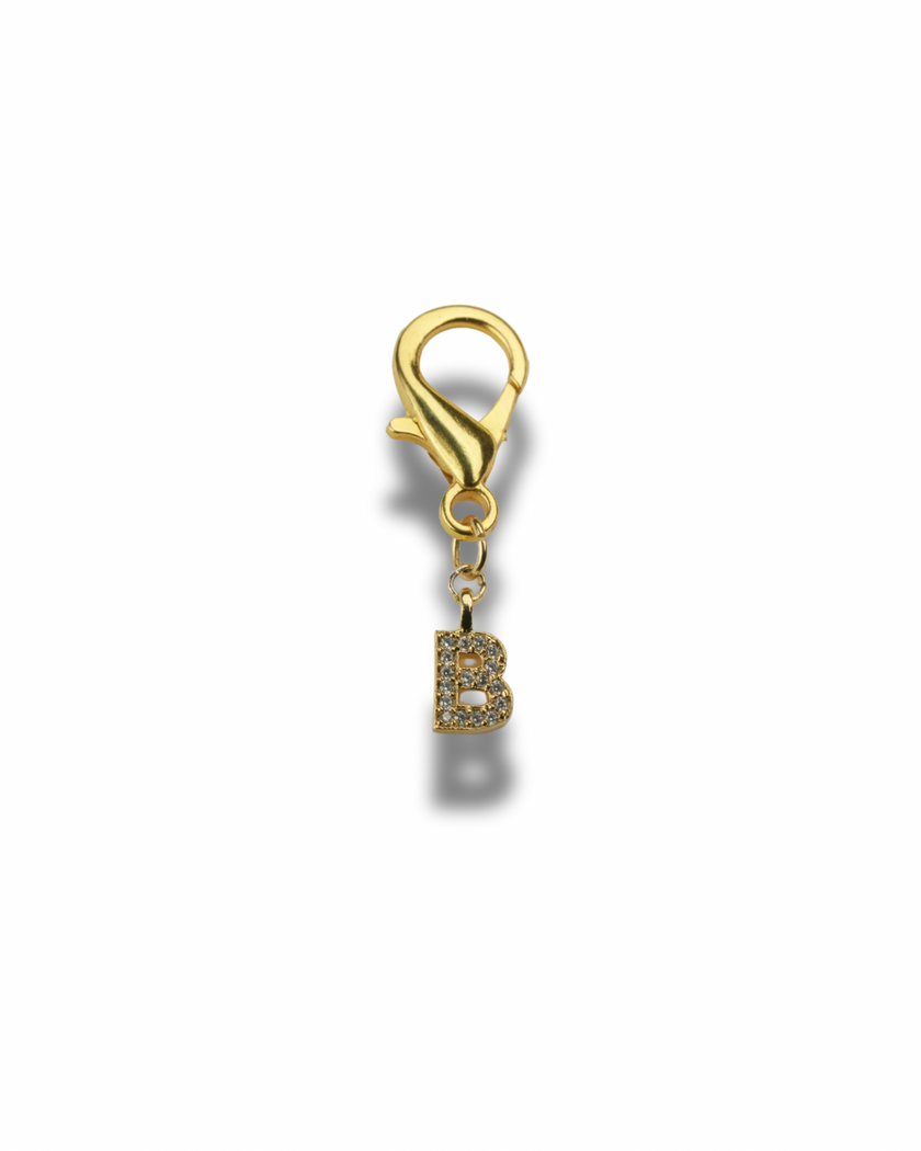 Golden Initial Charm